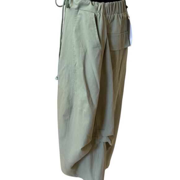 MSGM COTTON BALLOON MIDI SKIRT SIZE 46 IT, L US NEW - Picture 7 of 9